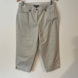 Counterparts‎ Women's Khaki Cropped Pants Tan Size 12